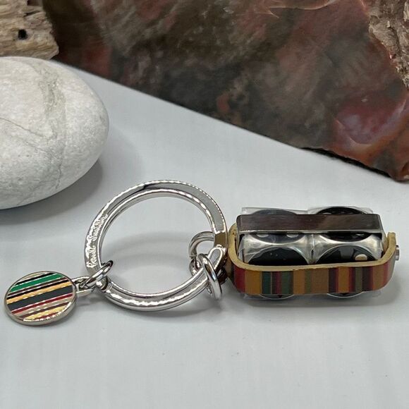 PAUL SMITH Dual Dice Key Chain - Picture 2 of 10